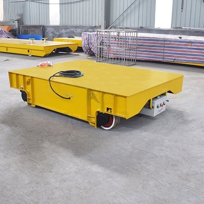 1t ~100t Electric Rail Type Electric Transfer Car For Steel Coil Steel Ladle